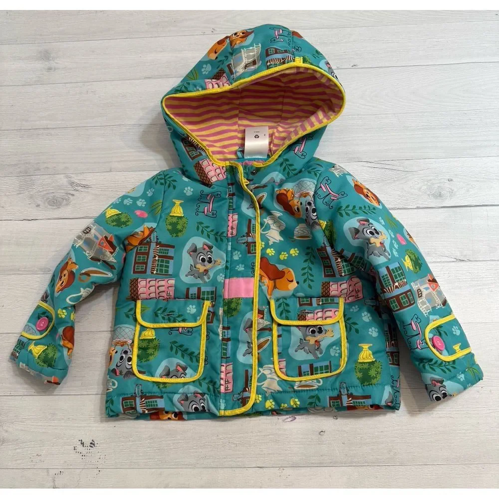 Disney girls lady and the‎ tramp jacket size 2